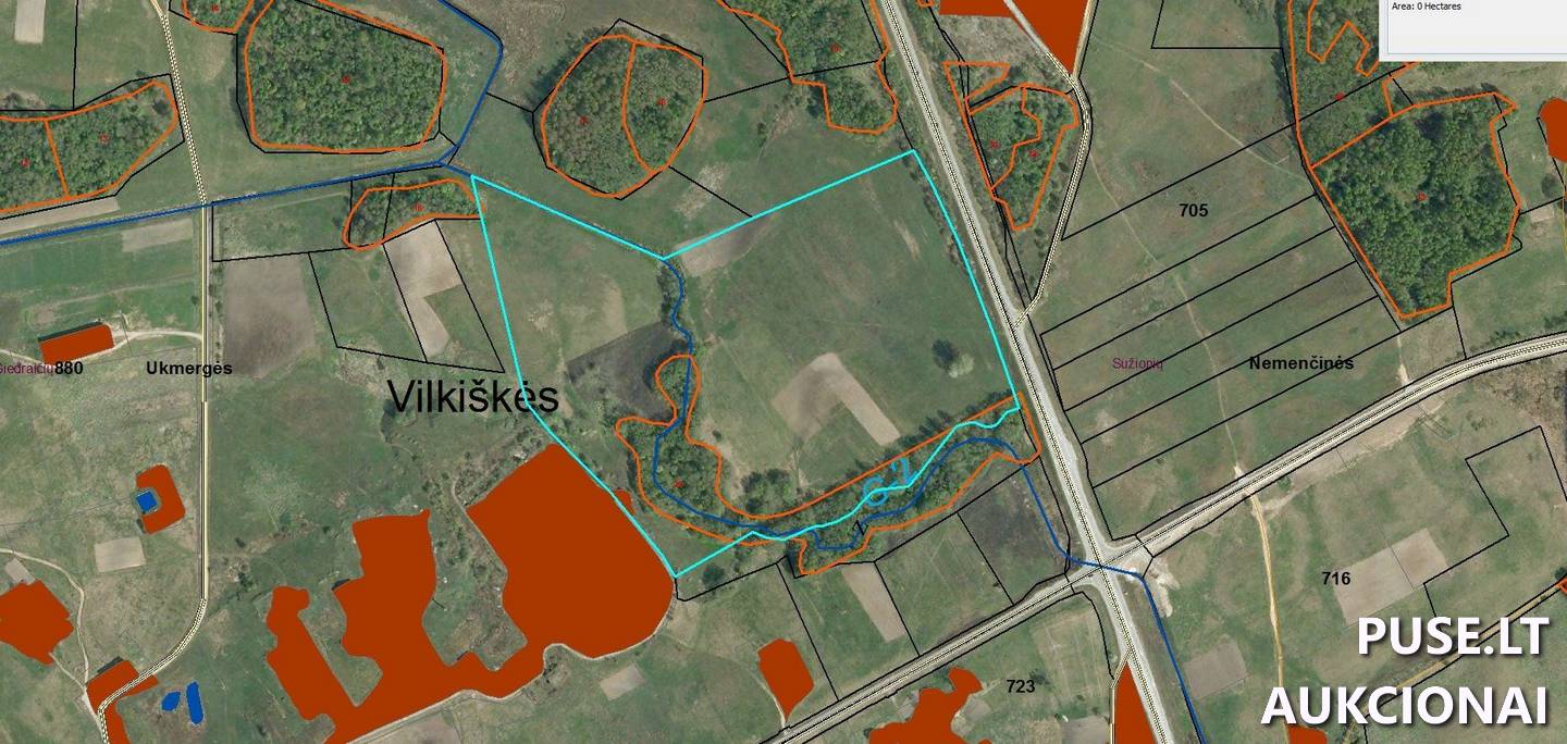 Žemės sklypas Sklypai Vilkiškių g., Vilkiškės, Marijampolio sen., Vilniaus r. sav. 2