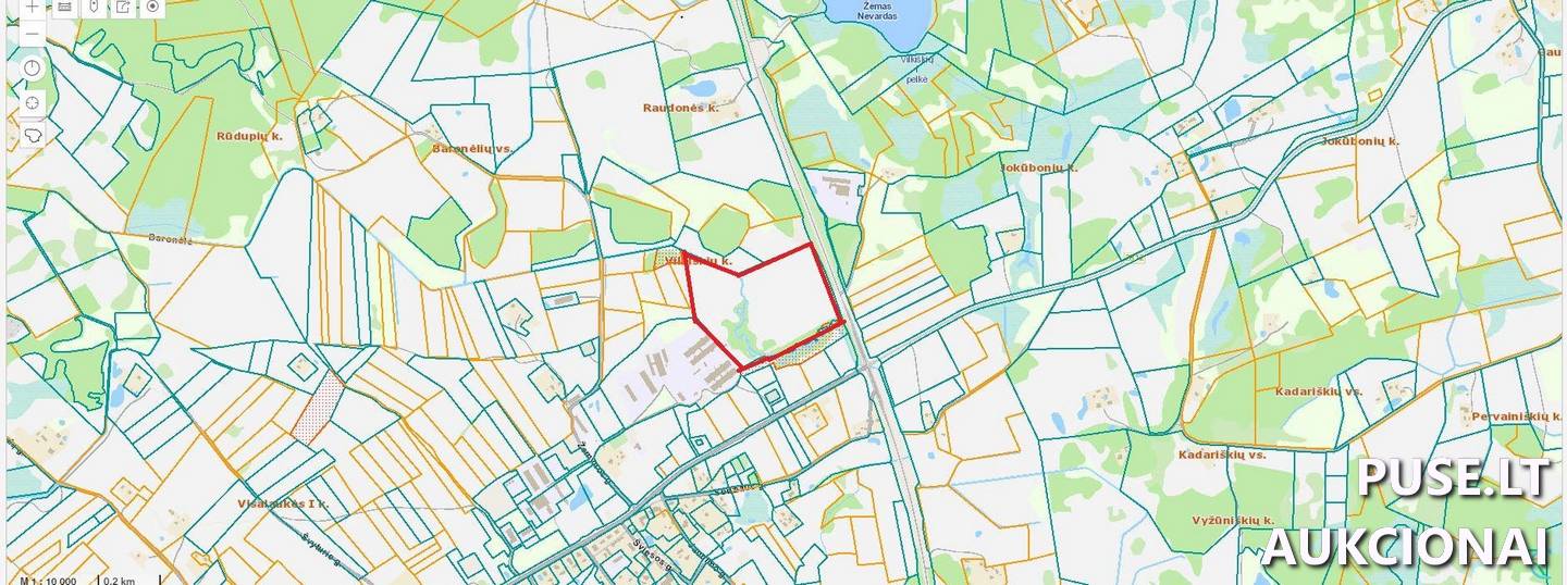 Žemės sklypas Sklypai Vilkiškių g., Vilkiškės, Marijampolio sen., Vilniaus r. sav. 5