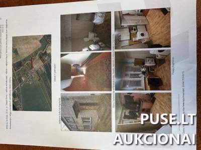 1/2 dalis buto Skomaičių k., Lankos g. 8, Radviliškio rajone, pradinė kaina 3280 EUR