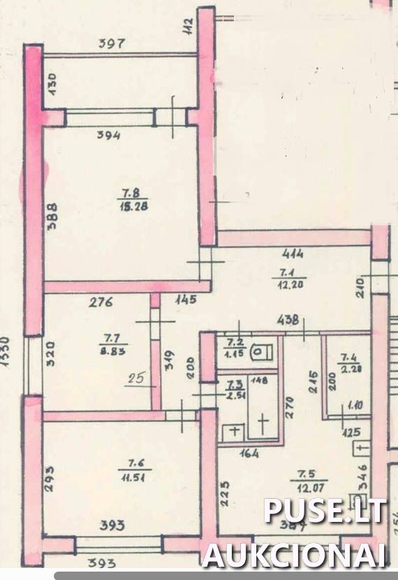 Butas Patalpos/Butai Liepų g. 1, 84377 Jurdaičiai, Skaistgirio sen., Joniškio r. sav. 1