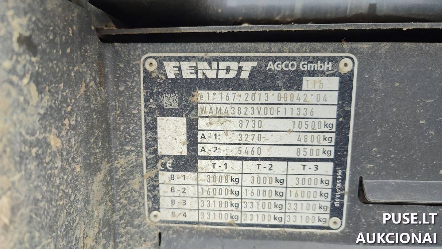 Traktorius FENDT 516 VARIO Traktoriai, savaeigės mašinos, priekabos, puspriekabės 1