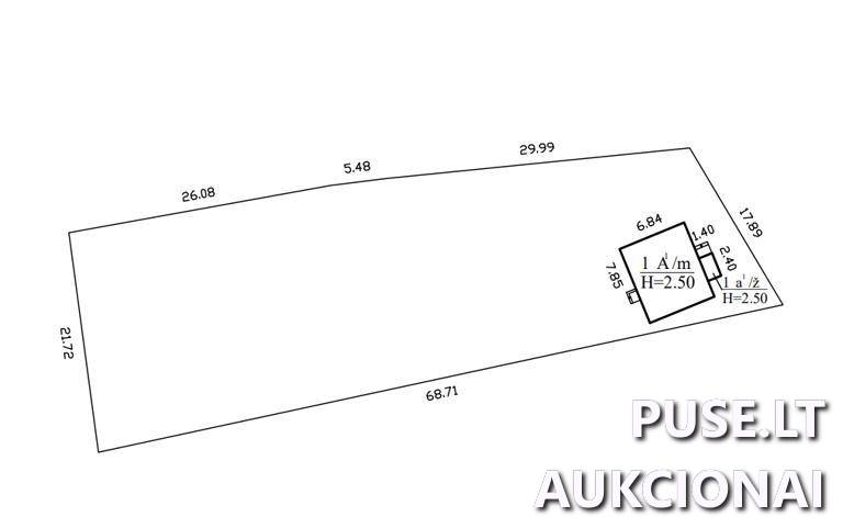 Gyvenamas namas Pastatai Didžioji g. 22, 28414 Daugailiai, Daugailių sen., Utenos r. sav. 1