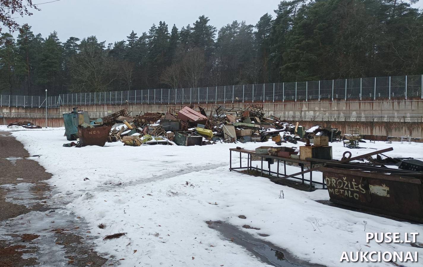 Juodojo metalo laužas Alytaus filiale Kitas turtas 1
