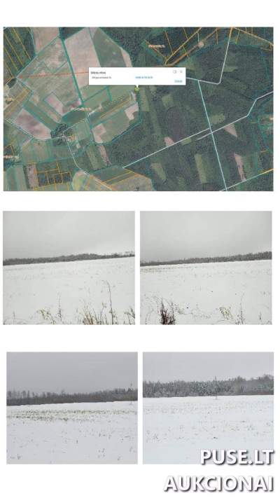 Žemės sklypas Biržų rajone, Skrebiškio kaime, pradinė kaina 72240 EUR