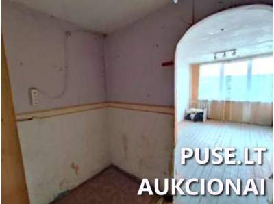 Butas Marijampolėje R. Juknevičiaus g. 26 1/1 dalis pradinė kaina 8000 EUR