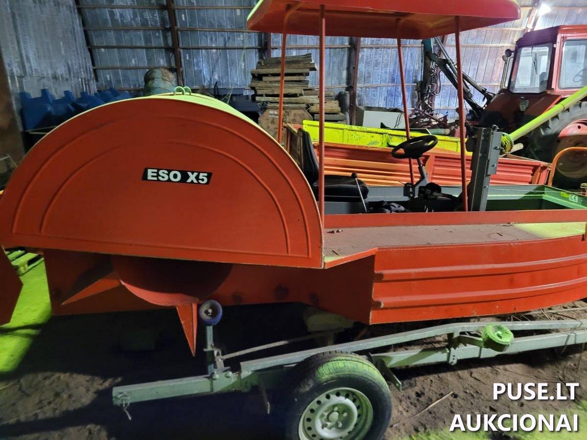 Vandens augalų pjovimo mašina ESO X5 Kitas turtas 1