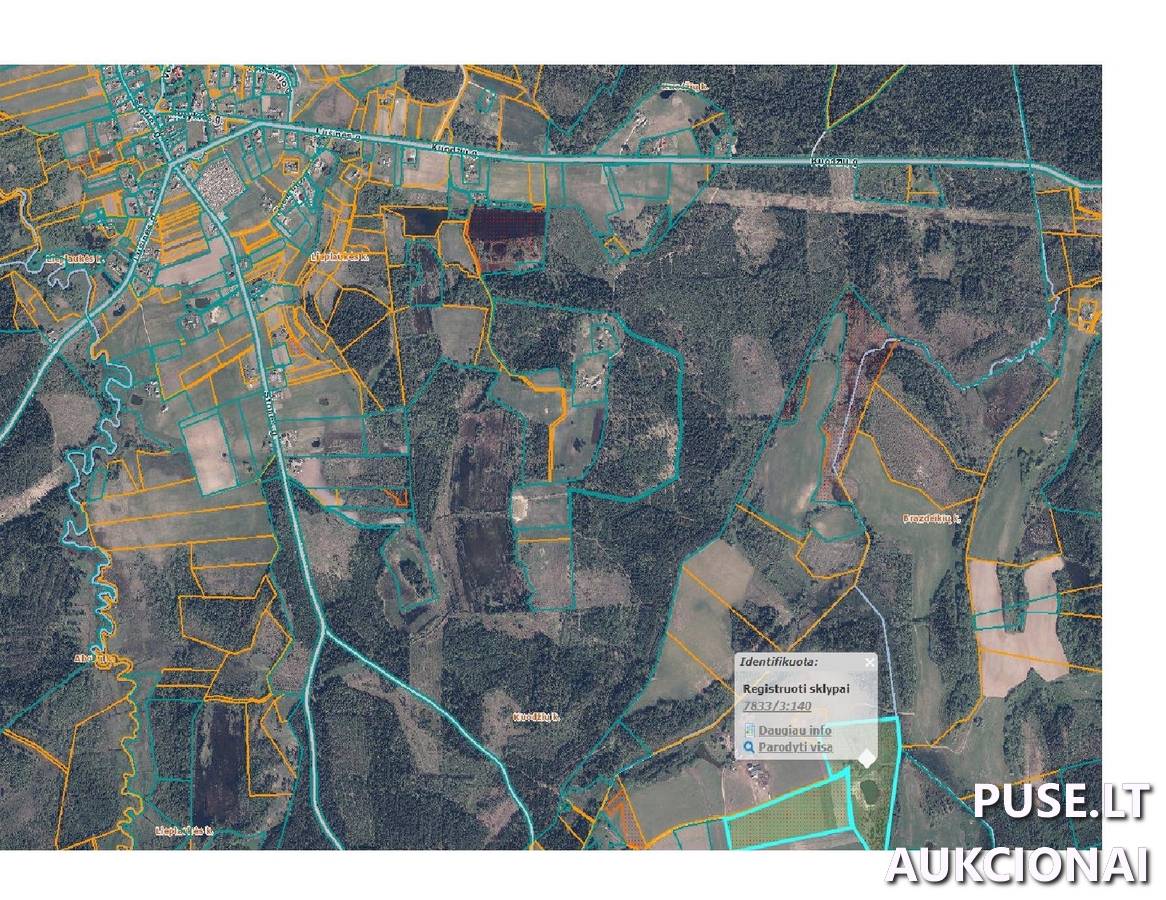 Žemės sklypas Sklypai Baltežerio g. 23, 87406 Brazdeikiai, Ryškėnų sen., Telšių r. sav. 1