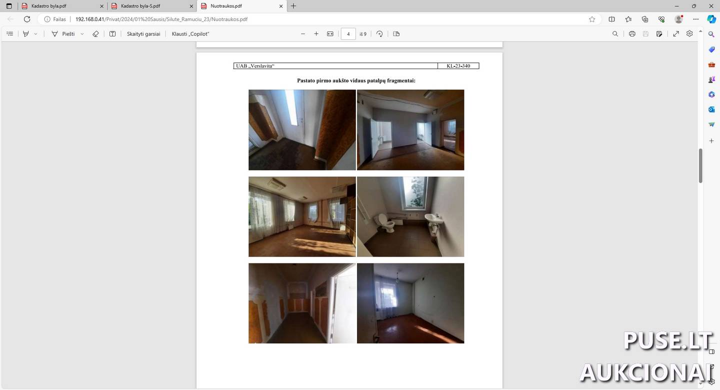 Veterinarijos tarnybos administracinis pastatas Pastatai Ramučių g. 23, 99151 Barzdūnai, Šilutės sen., Šilutės r. sav. 4