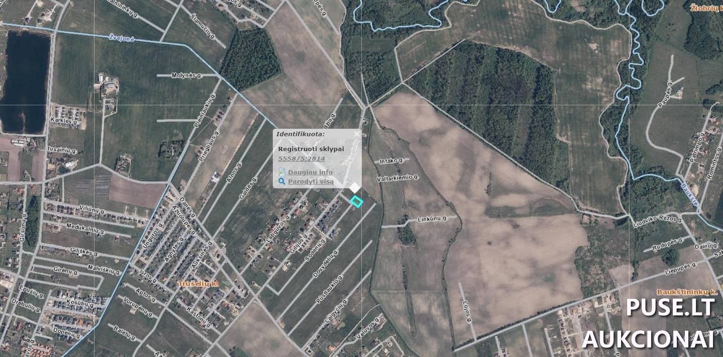 Žemės sklypas Sklypai Sodėnų g. 49, 92441 Trušeliai, Sendvario sen., Klaipėdos r. sav. 1