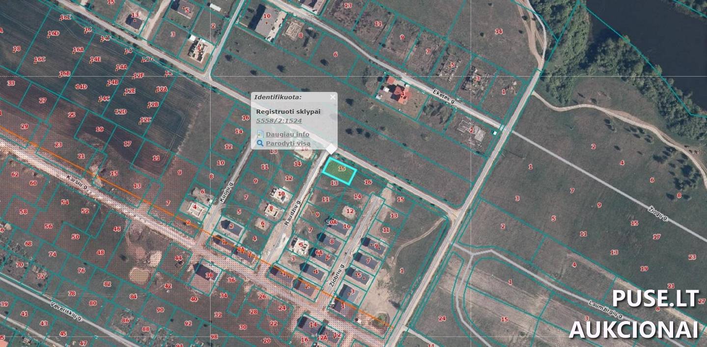 Žemės sklypas Sklypai Raudžių g. 15, 92405 Radailiai, Sendvario sen., Klaipėdos r. sav. 3