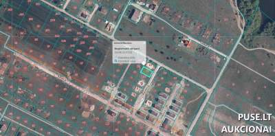Žemės sklypas Klaipėdos r. sav. Radailių k. Raudžių g. 14, 0.0492 ha, nuo 5840 EUR