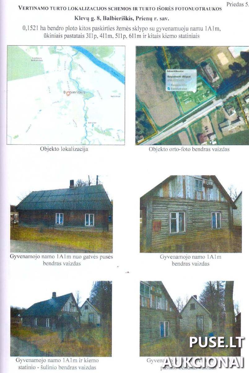 Žemės sklypas Sklypai Klevų g. 8, 59243 Balbieriškis, Balbieriškio sen., Prienų r. sav. 1