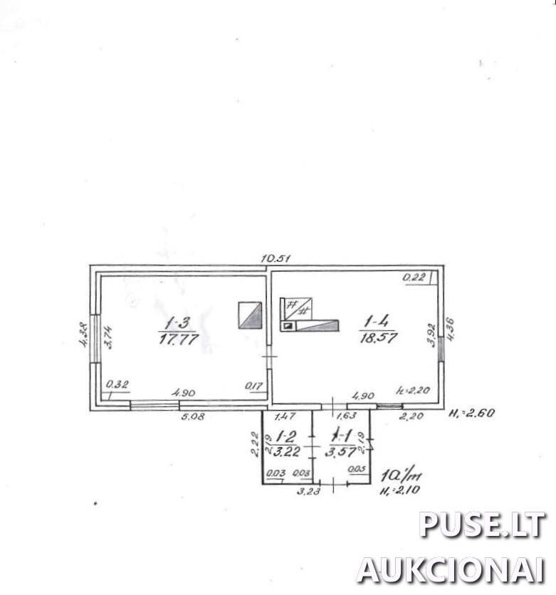 Gyvenamas namas Pastatai Kastinio g. 80A, 65303 Marcinkonys, Marcinkonių sen., Varėnos r. sav. 1
