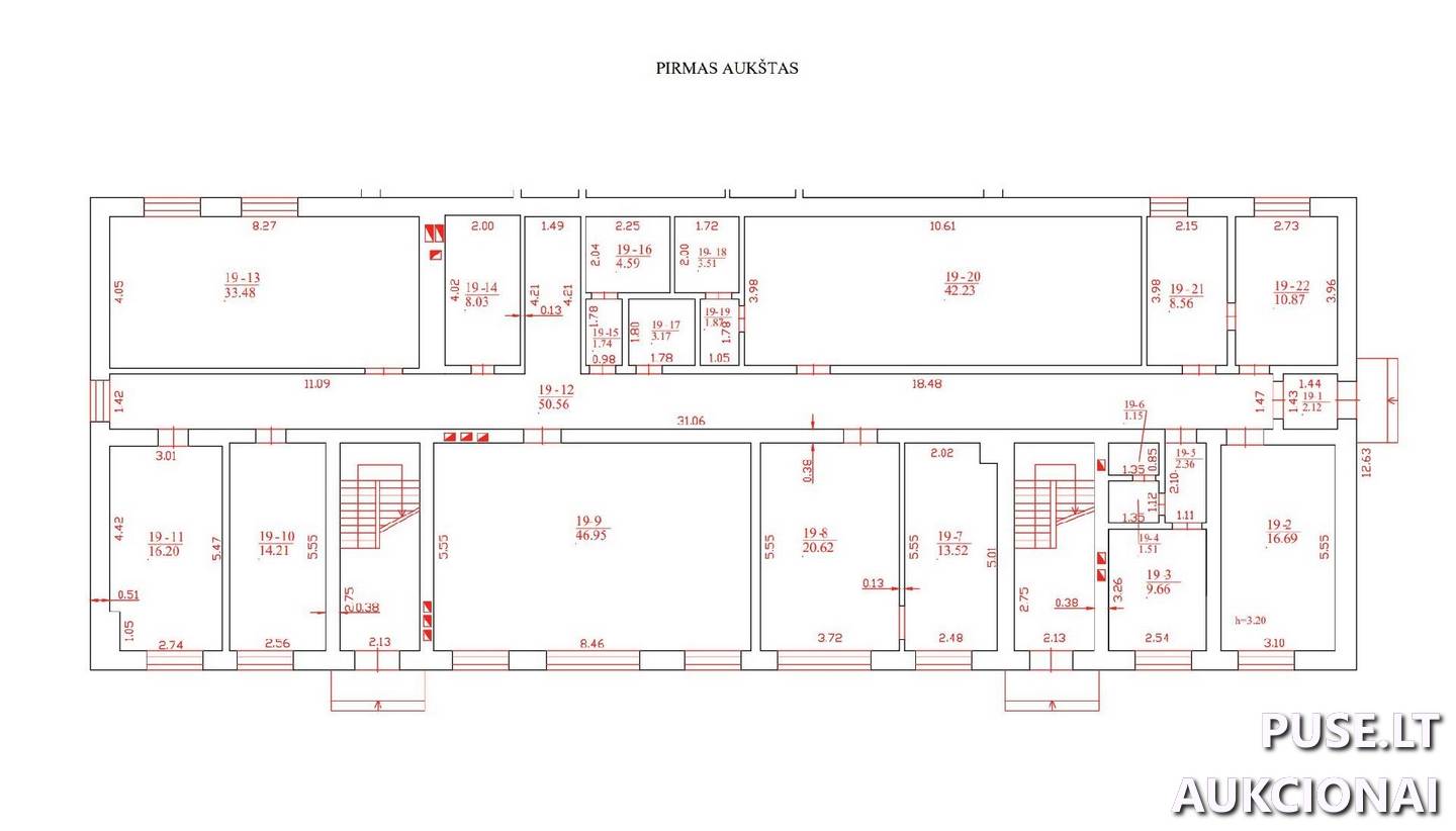 Administracinės patalpos Patalpos/Butai Elektrėnų g. 12, 52176 Kaunas, Kauno m. sav. 1