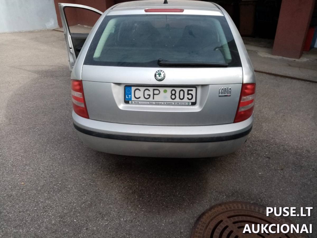 AUTOMOBILIS ŠKODA FABIA Lengvasis automobilis 4
