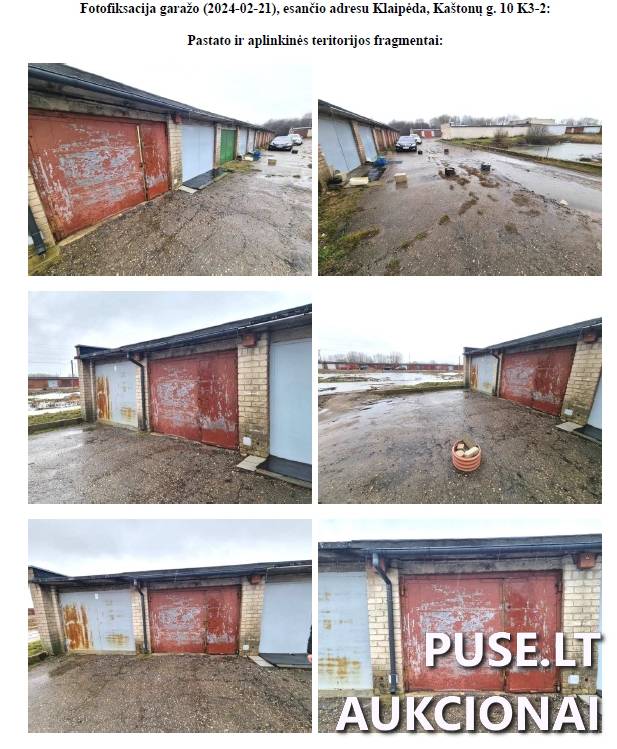 Garažas Patalpos/Butai Kaštonų g. 10, 92206 Klaipėda, Klaipėdos m. sav. 2