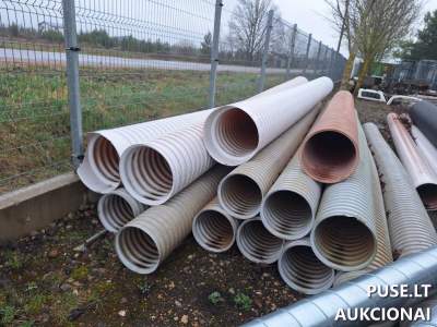 Parduodami vamzdžiai Vilniaus rajone pradinė kaina 250 EUR - Greta Pagirių - Įvairus plastikas
