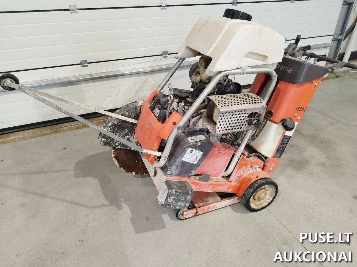 HUSQVARNA FS 524 asfalto/betono pjovimo mašina Mašinos ir įrengimai 2