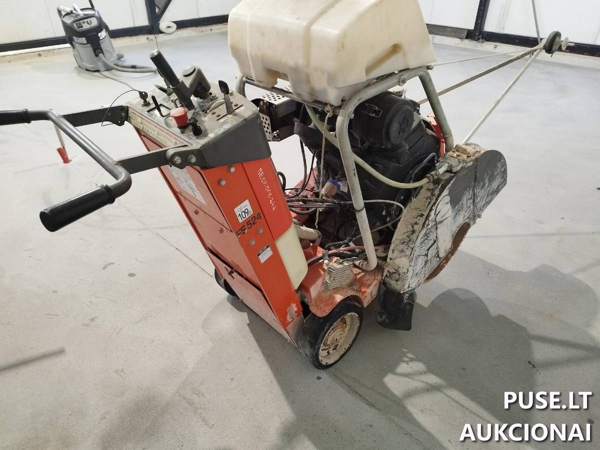 HUSQVARNA FS 524 asfalto/betono pjovimo mašina Mašinos ir įrengimai 3