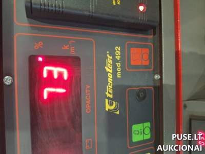 Dūmingumo tikrinimo įrenginys TECNOTEST aukcione Vilniaus r. Pagiriai, pradinė kaina 100 EUR