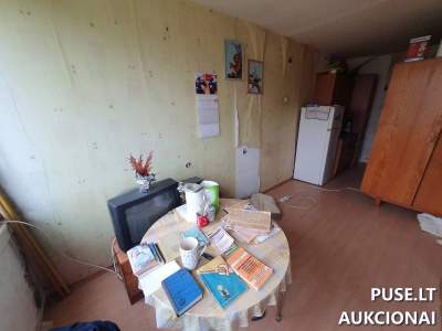 Mažas 19 kv.m butas Plungėje, V. Mačernio g. 49, pradinė kaina 4100 EUR