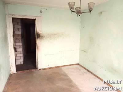 Butas Vilniuje, Kalvarijų g. 200 dalis su bendro naudojimo patalpomis, pradinė kaina 28000 EUR