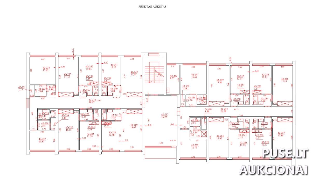 Bendrabučio patalpos Patalpos/Butai Technikumo g. 11, 21253 Aukštadvaris, Aukštadvario sen., Trakų r. sav. 1