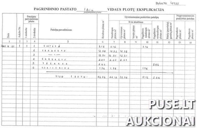 Butas Patalpos/Butai Kranto 16-oji g. 13, 45292 Kaunas, Kauno m. sav. 6