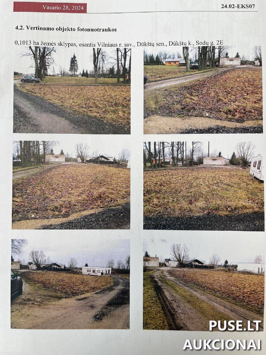 Žemės sklypas Sklypai Sodų g. 2E, 14222 Dūkštos, Dūkštų sen., Vilniaus r. sav. 2