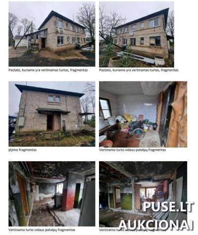 2 kambarių butas Rokiškio rajone, Šileikių g. 15, pradinė kaina 1241 EUR