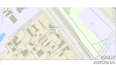 2 kambarių butas Radviliškyje Geležinkelio g. 13, 46.72 kv.m, pradinė kaina 6061 EUR