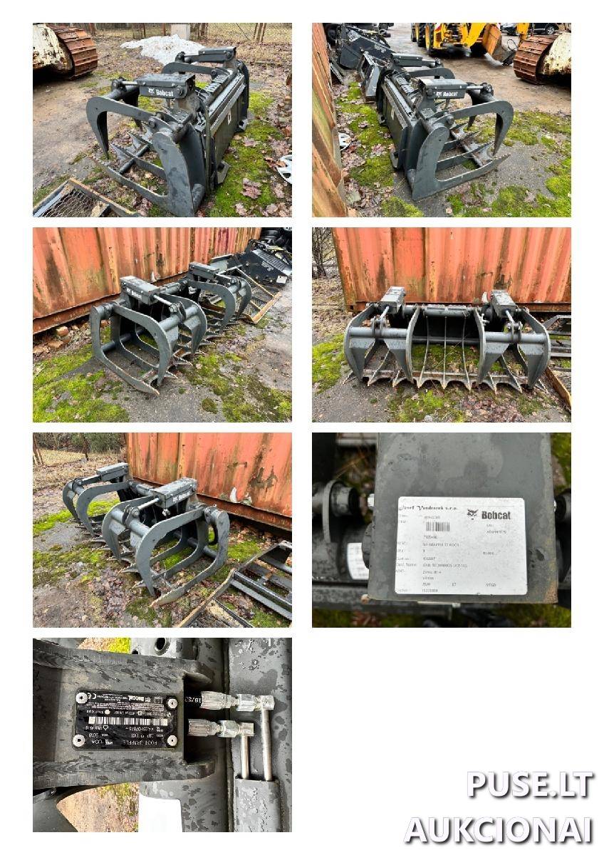 BOBCAT medienos griebtuvas Kitas turtas 1