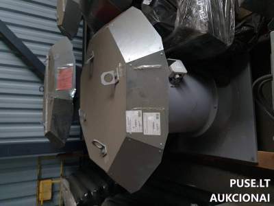 Vėdinimo sistemų svoris 3355 kg aukcione Vilniuje, pradinė kaina 831 EUR