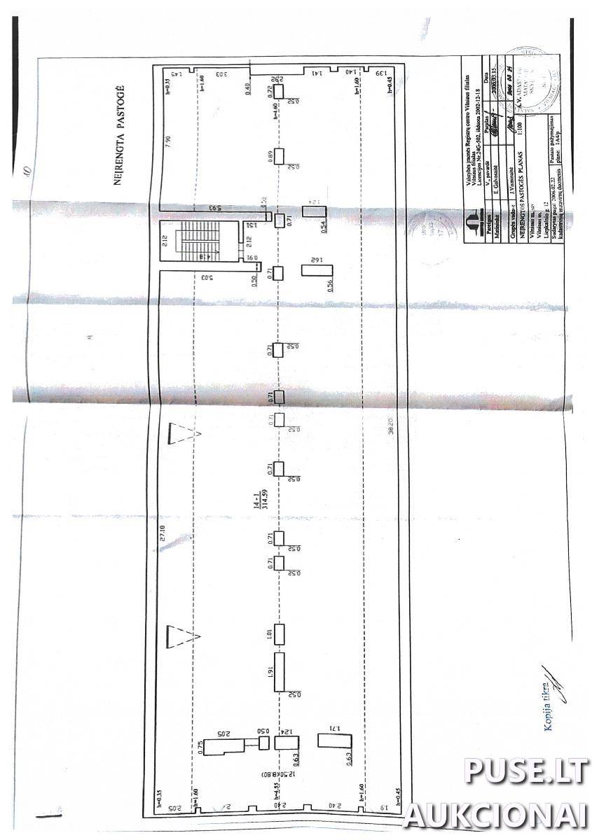 Neįrengta pastogė Patalpos/Butai Liepkalnio g. 12, 02104 Vilnius, Vilniaus m. sav. 1