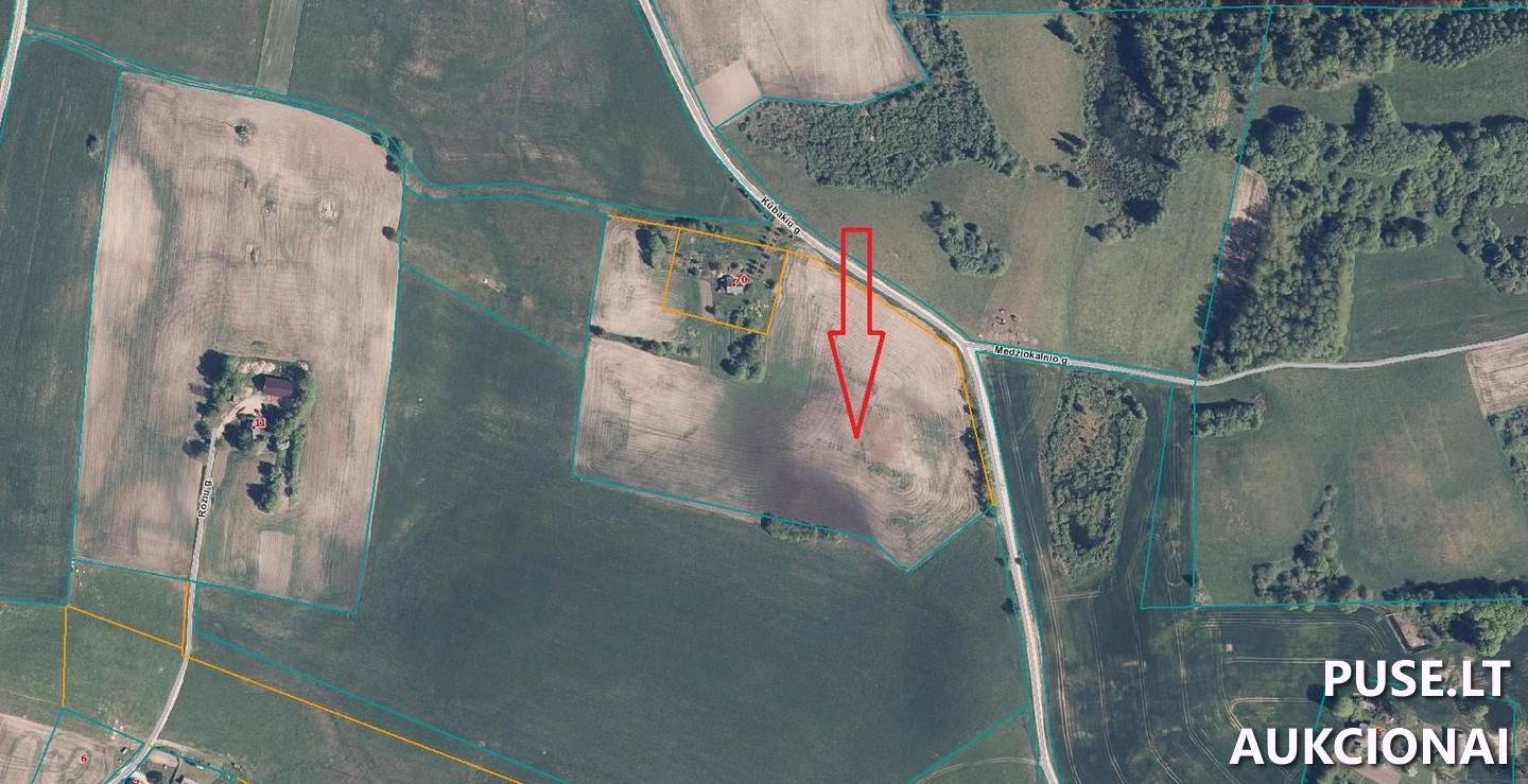 Žemės sklypas Sklypai Rotinėnai, Žemaičių Kalvarijos sen., Plungės r. sav. 1