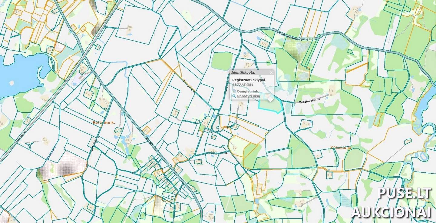 Žemės sklypas Sklypai Rotinėnai, Žemaičių Kalvarijos sen., Plungės r. sav. 2