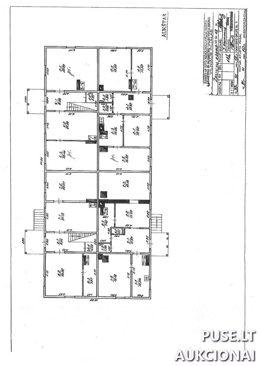 Butas Patalpos/Butai Žaliųjų Ežerų g. 18, 08406 Vilnius, Vilniaus m. sav. 1