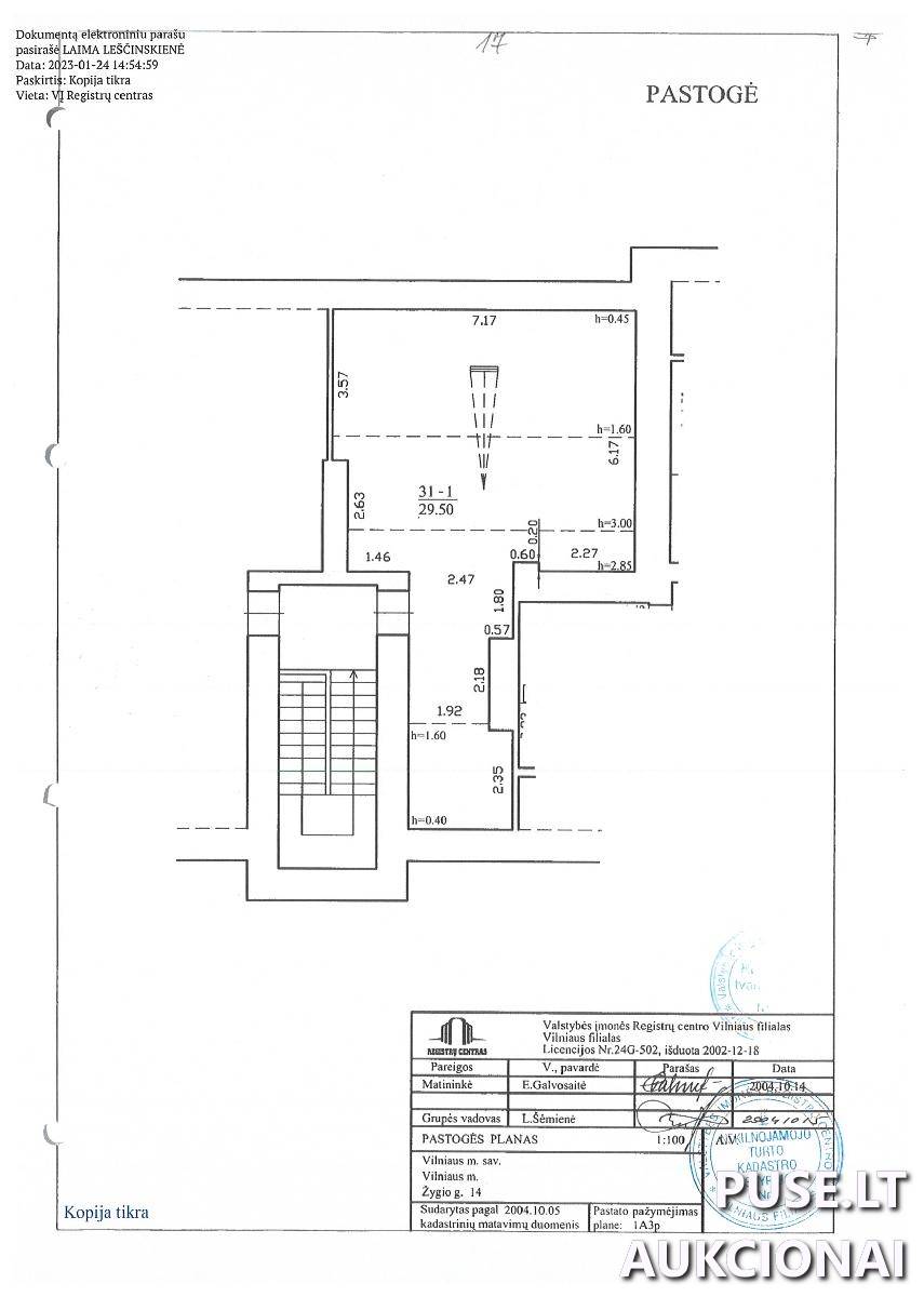 Neįrengta pastogė Patalpos/Butai Žygio g. 14, 08232 Vilnius, Vilniaus m. sav. 1