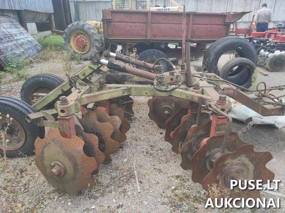Lėkštinės akėčios BD-2,2 inv.nr 09-12015-03-2558 Mašinos ir įrengimai 2