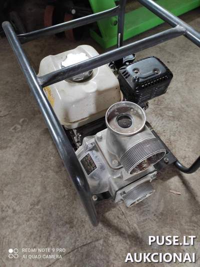 Nešiojamo moto siurblio aukcionas Šakių rajone, pradinė kaina 280 EUR, Metalo apdirbimo įranga