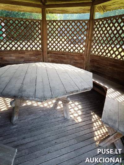 Parduodama pavėsinė Skapiškio g., Kupiškio r. pradinė kaina 245 EUR