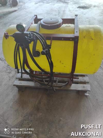 Parduodamas purkštuvas prie GS kultiv. Kelmės rajone pradinė kaina 385 EUR - Pakartotinis turtas aukcionas