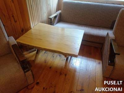 Baldų komplektas sofa lova Anykščiuose, pradinė kaina 266 EUR, parduodama VĮ VMU aukcione