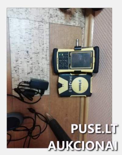 Pakartotinė GPS imtuvo biržių matavimams aukcionas Vilniuje nuo 238 EUR