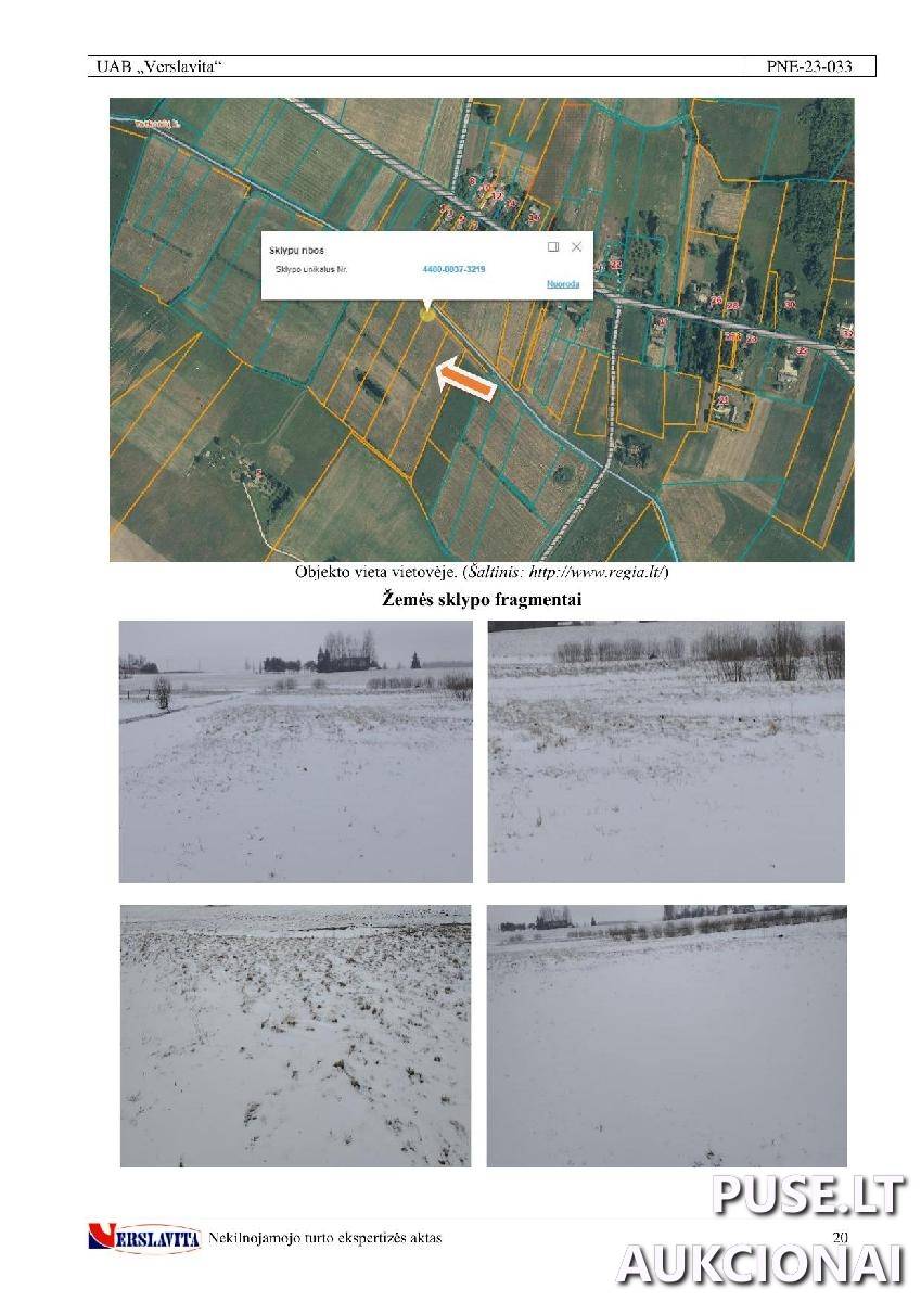 Žemės sklypas Sklypai Tatkonys, Skapiškio sen., Kupiškio r. sav. 2