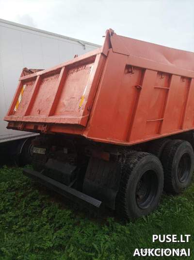 Parduodamas savivartis KAMAZ 65115 aukcione Tauragėje nuo 4860 EUR