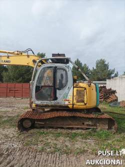 Nenurodyta - Vikšrinis ekskavatorius New  Holland E135SR Inv. Nr. 32-26006625
