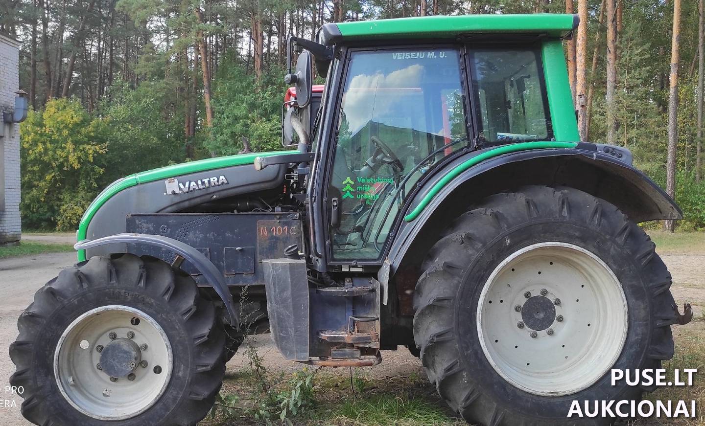 Traktorius Valtra-Valmet, N101 Inv. Nr. 40-733/4431 Nenurodyta 2