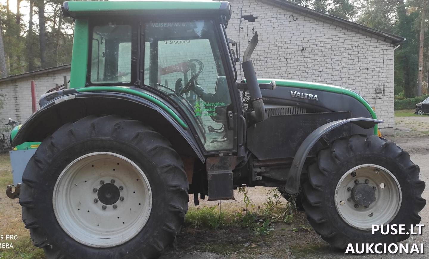 Traktorius Valtra-Valmet, N101 Inv. Nr. 40-733/4431 Nenurodyta 4
