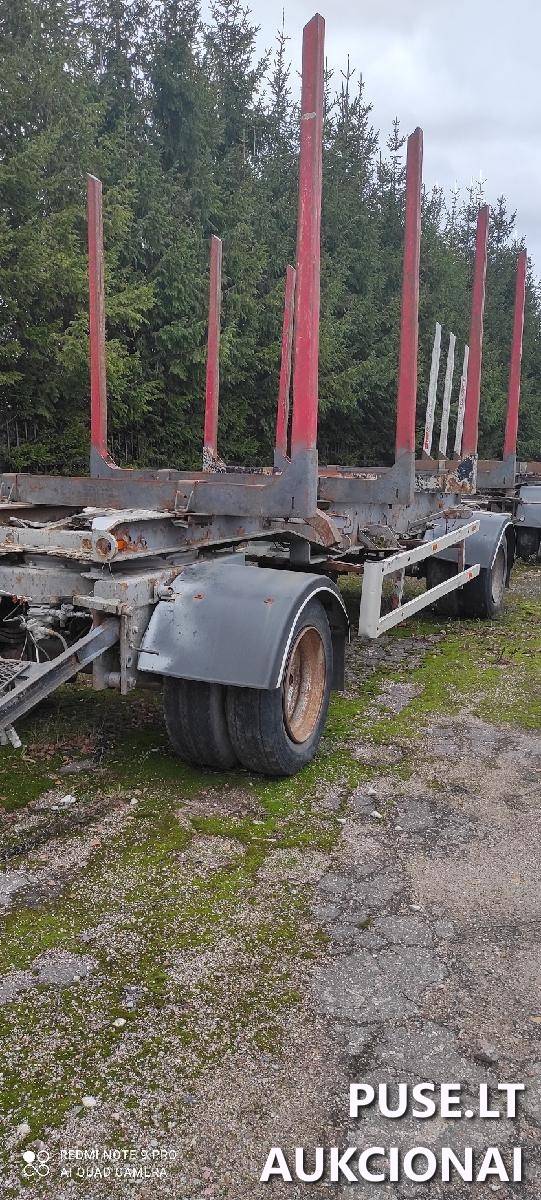 Priekaba miškovežinė NARKO D2MS11T11  Inv. Nr. 33-124119 Priekaba arba puspriekabė nuo 3,5t. iki 10t. 5